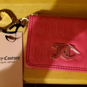 JUICY COUTURE BRAND NEW with original  TAGS.. Card holder/ key fob
